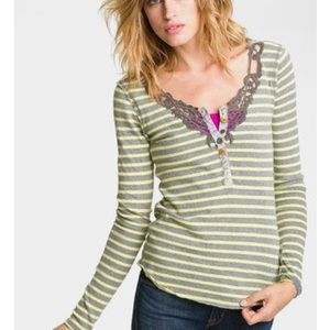COPY - Free People Call Back Stripe Henley